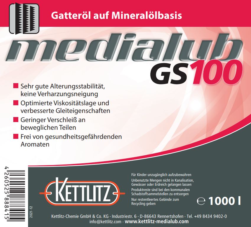 Medialub GS 100