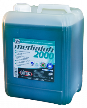 KETTLITZ-Medialub 2000 Bio Kettenöl  - "Blauer Engel" nach RAL-UZ 178 - KWF geprüft - 5 Liter Gebinde