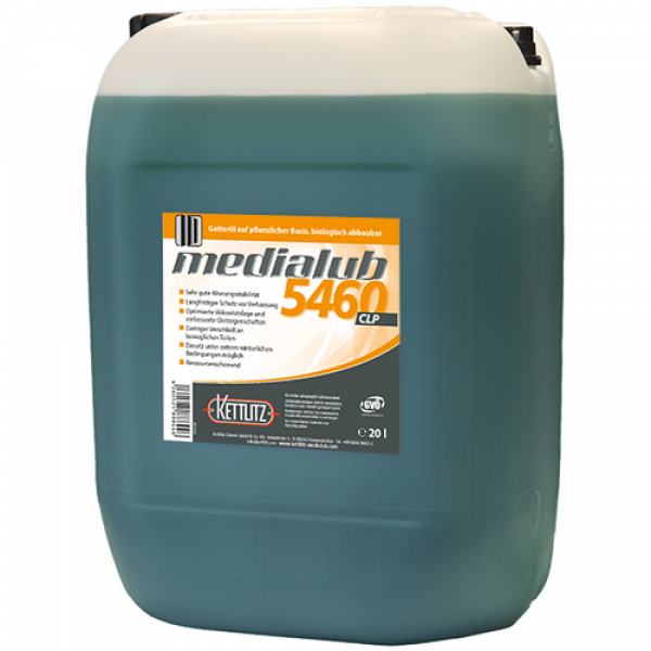 KETTLITZ-Medialub 5460 CLP Bio Gatteröl - 20 Liter Gebinde
