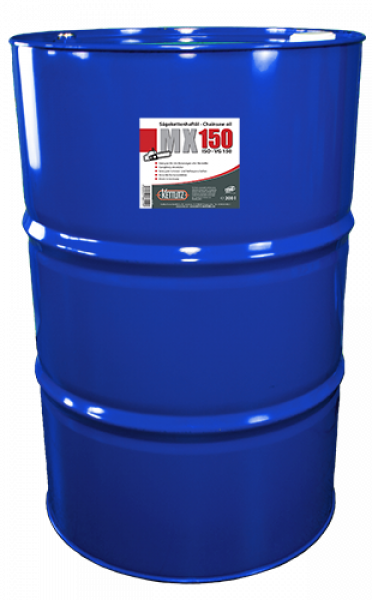 KETTLITZ-Chain Oil MX 150 Hochleistungs Sägekettenöl 208 Liter Gebinde - ISO VG 150
