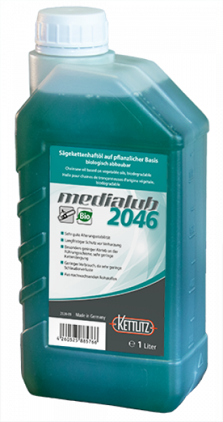 KETTLITZ-Medialub 2046 Bio Kettenöl - 1 Liter Gebinde